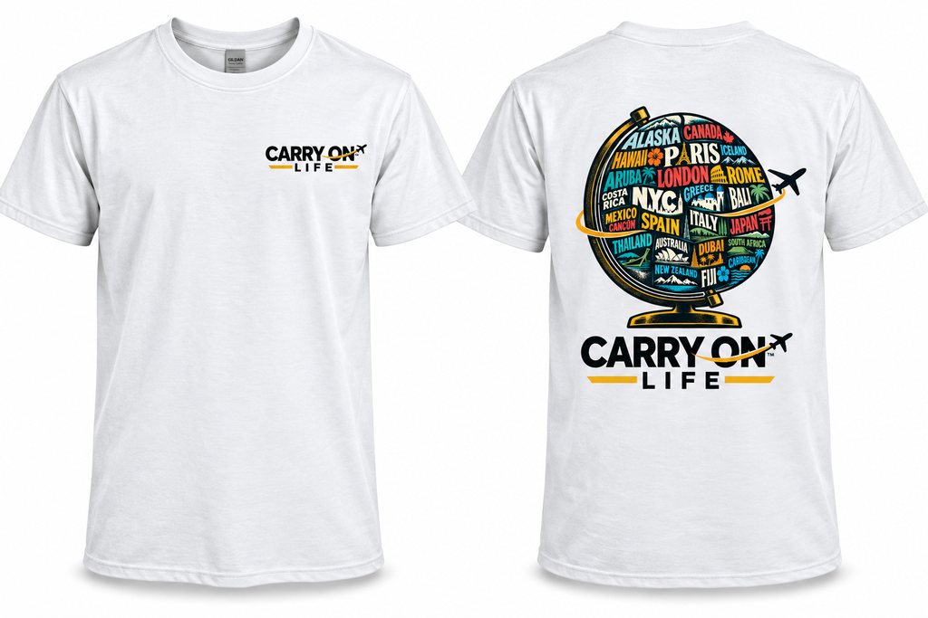 Carry On Life - Globe shirt