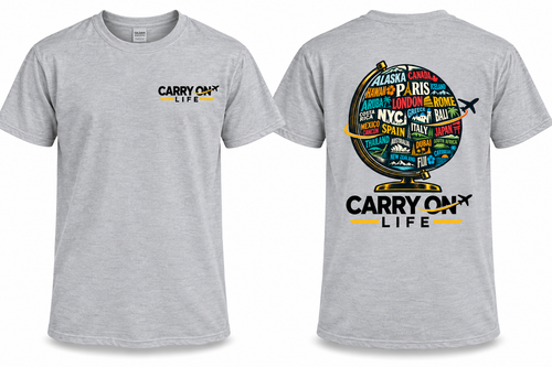 Carry On Life - Globe shirt
