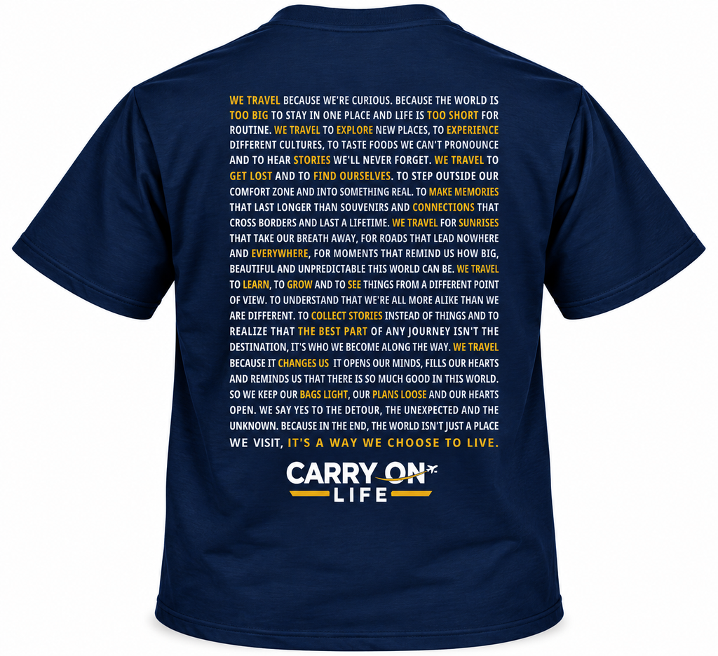 Carry On Life - Why do we travel?