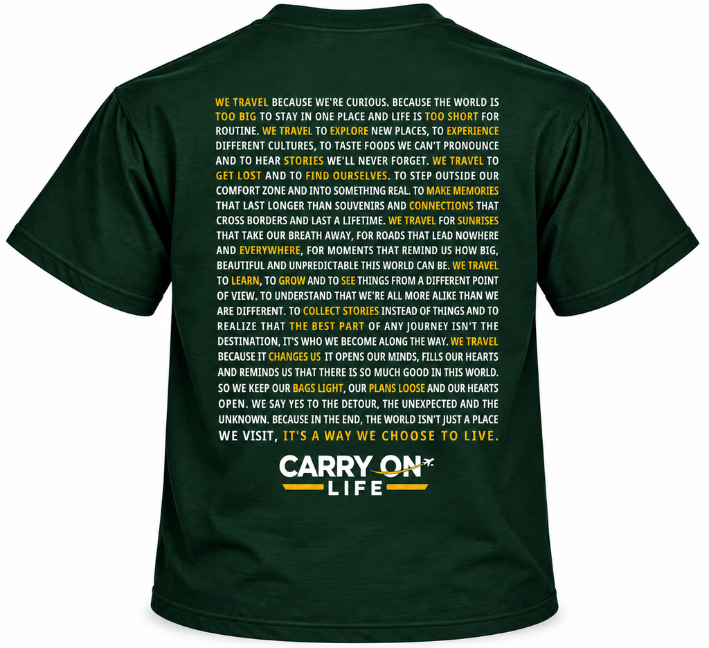 Carry On Life - Why do we travel?