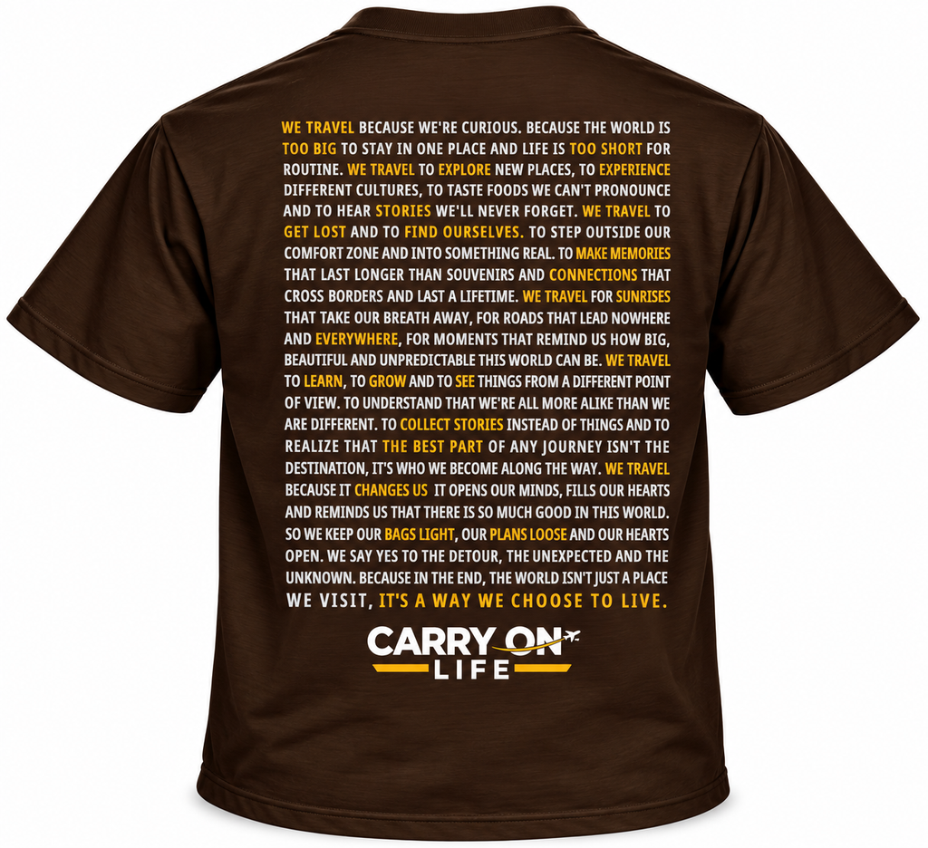 Carry On Life - Why do we travel?