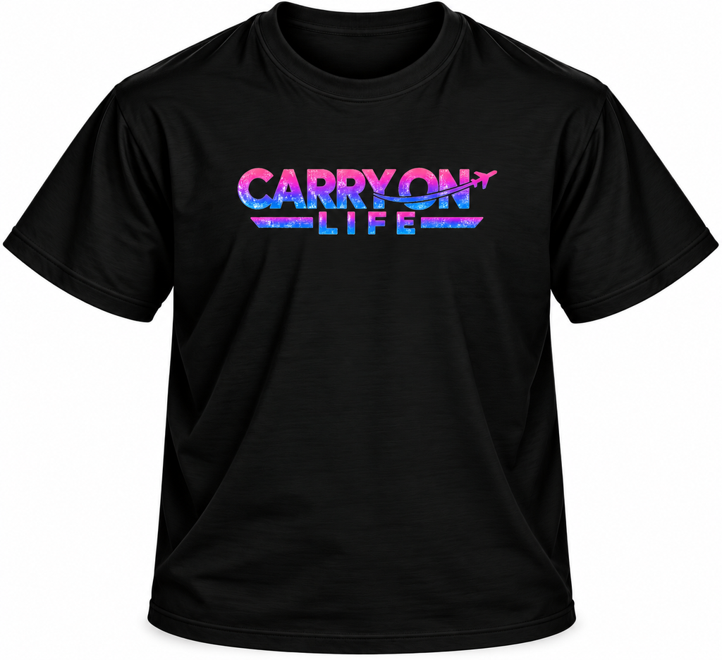 Carry On Life - Self titled ombre shirt