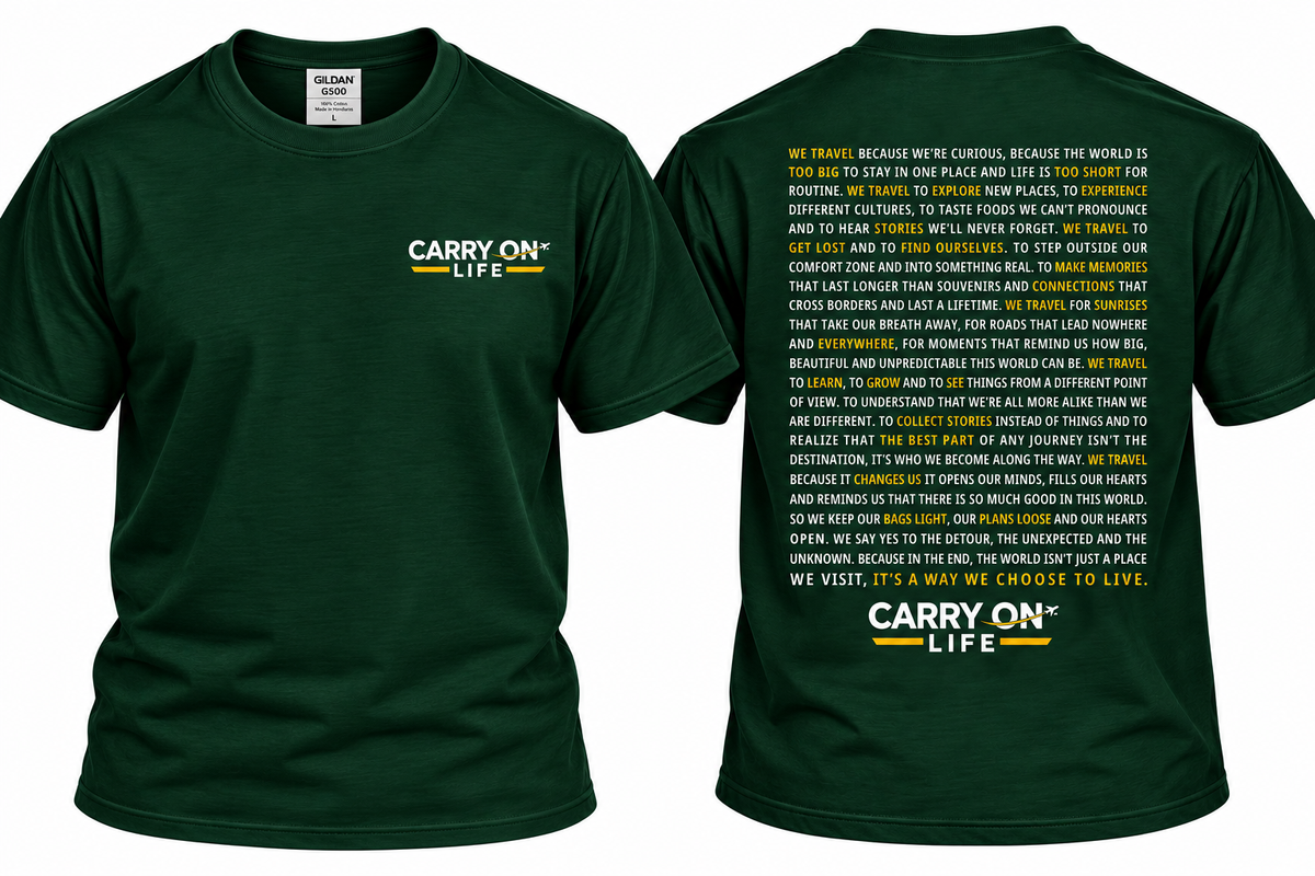 Carry On Life - Why do we travel?