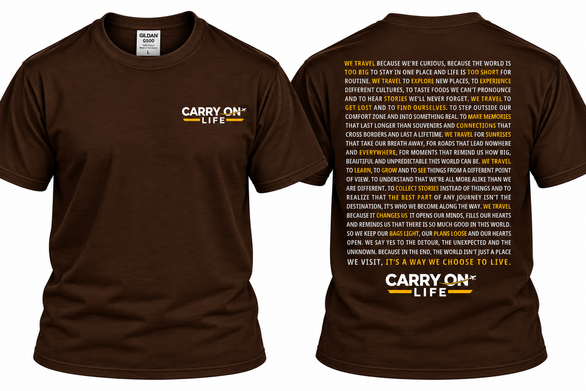 Carry On Life - Why do we travel?