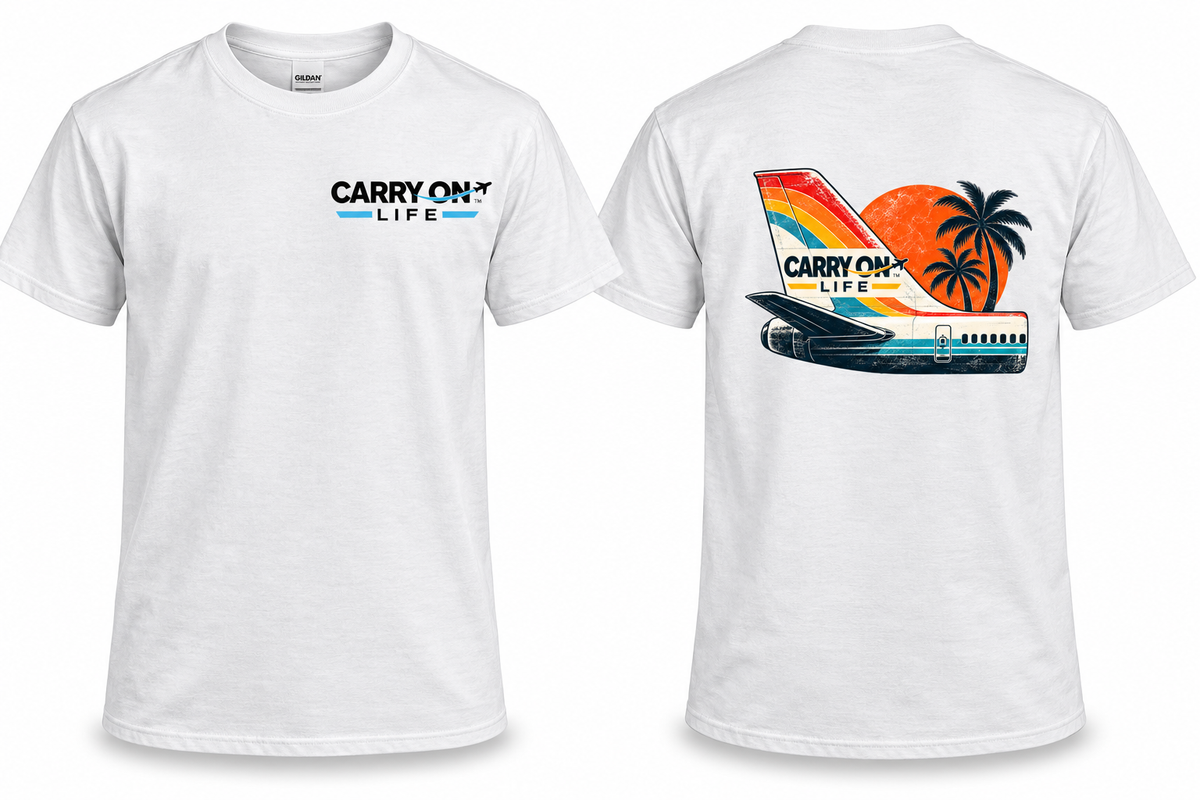 Carry On Life - Airplane Tail